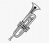 Trumpet Clipartkey sketch template