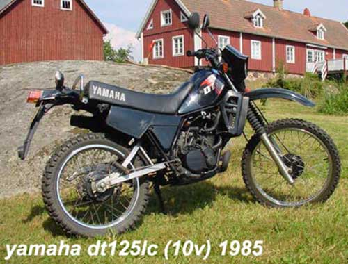 Yamaha DT125LC  parts