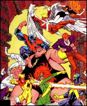 X-Factor, plus a few other super types. Artists: Marc Silvestri and Joe Rubinstein.