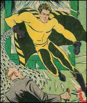 Yellowjacket and his yellowjackets fight crime.