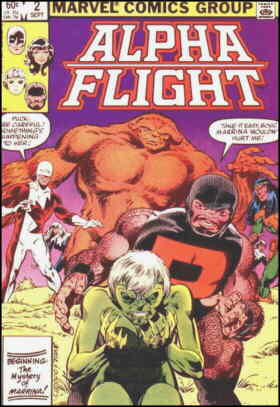 Cover of the second issue. Artist: John Byrne.