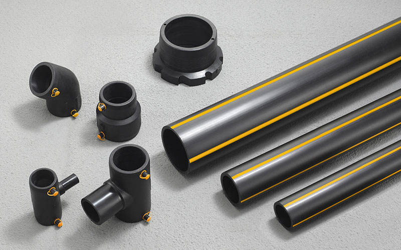 Hdpe Gas Pipes and Fittings