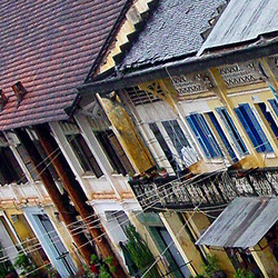 Kampot storefronts