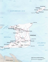 Carte Trinité-et-Tobago