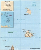 Carte Antigua-et-Barbuda