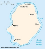 Mapa Niue