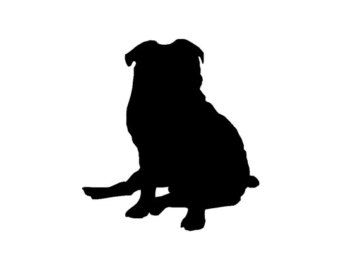 Google, Pug and Silhouette