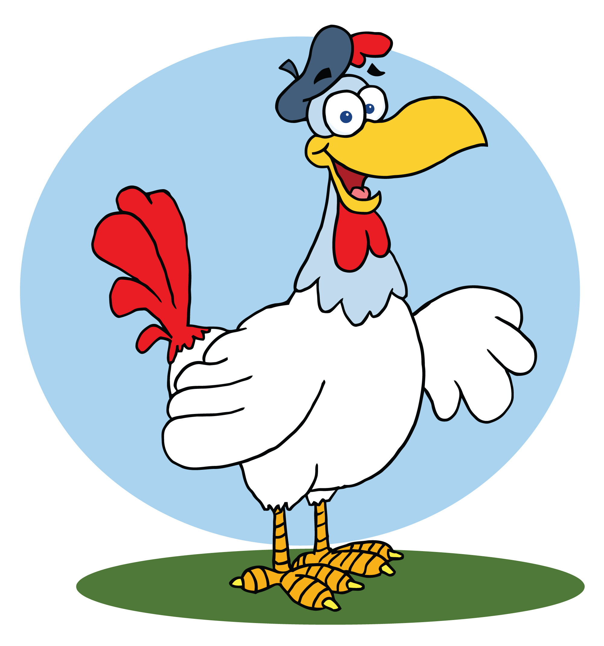 Chicken cartoon clip art