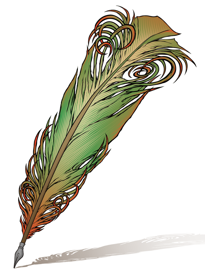 Free quill feather pen clipart