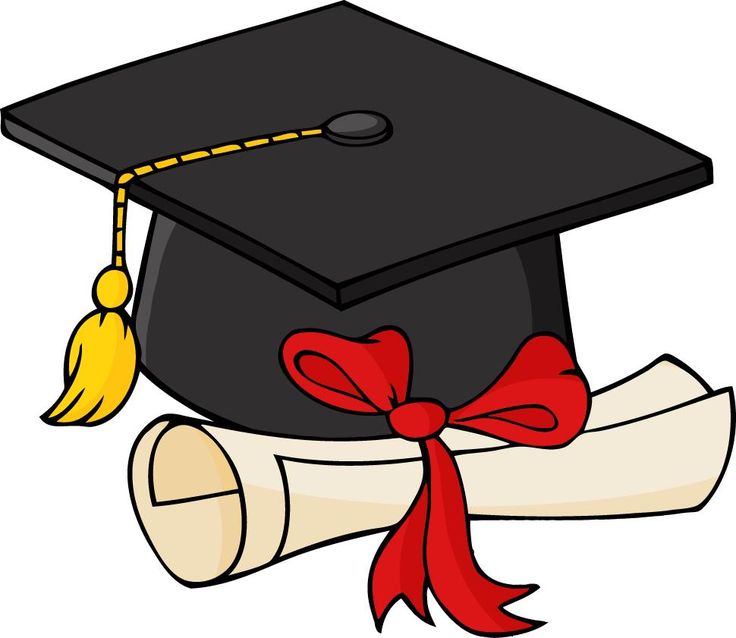 Graduation Cap Clipart | Burlap ...