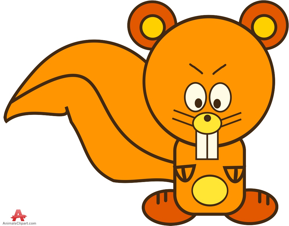 Squirrel Cartoon Clipart | Free Clipart Design Download