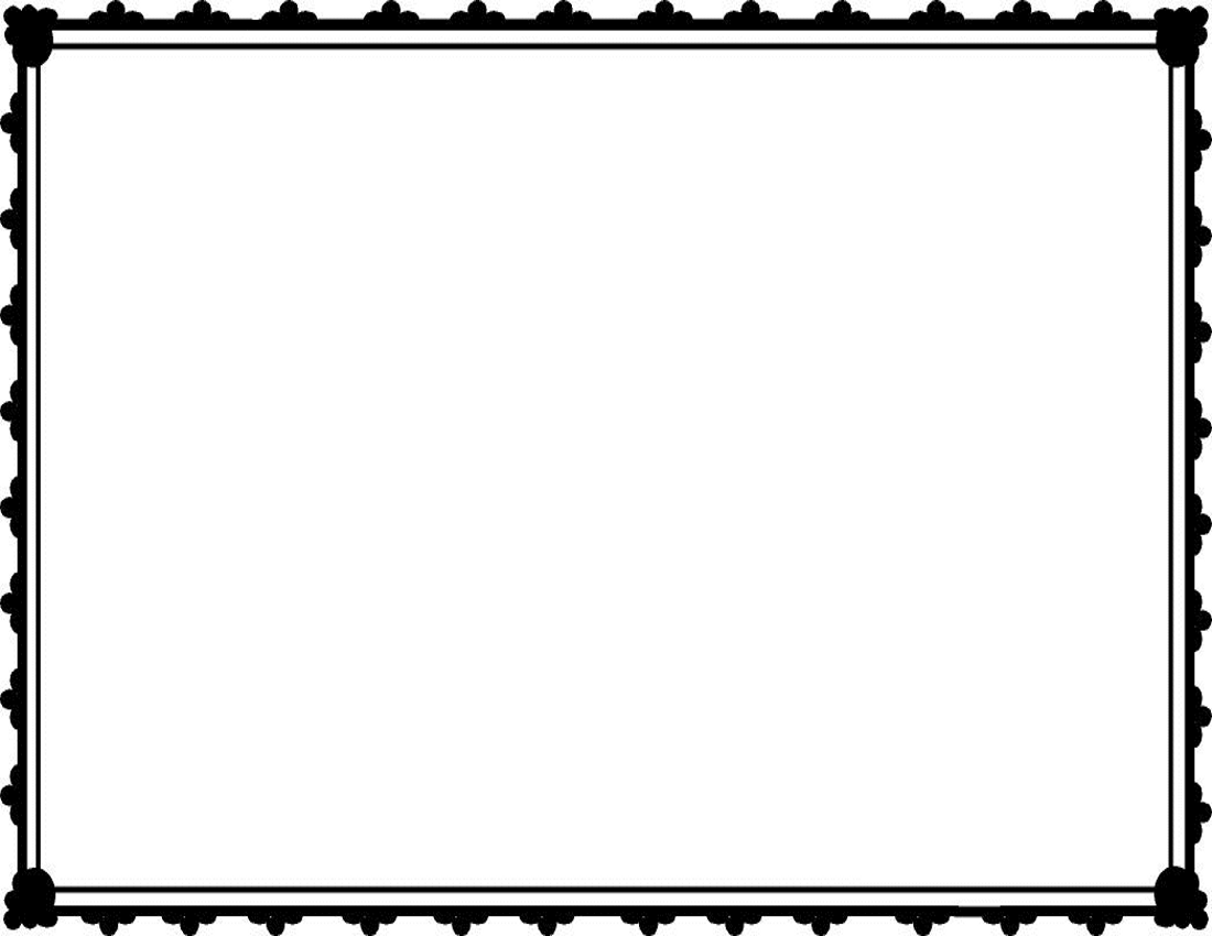 Plain Borders Frame Clipart