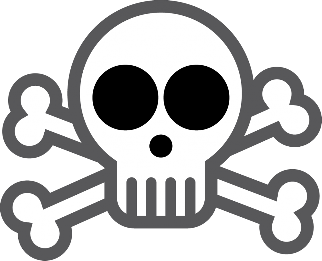 Skull and bones clipart - ClipartFox