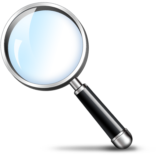 Magnifying glass search icon (PSD) | GraphicsFuel.