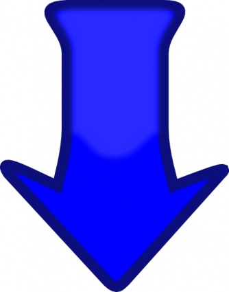 Clipart of arrow pointing down