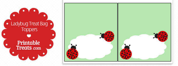 Printable Ladybug Template — Printable Treats.com