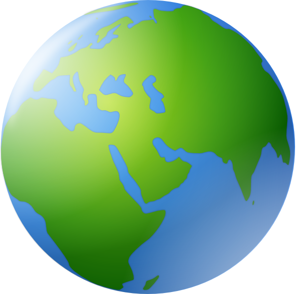 World Globe clip art Free Vector