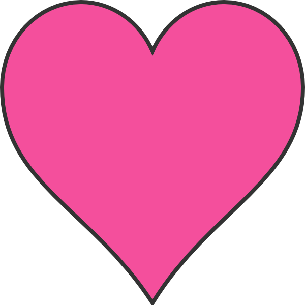 Pink Heart Clipart