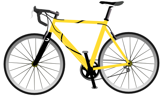 Bicycle Cartoon Clipart