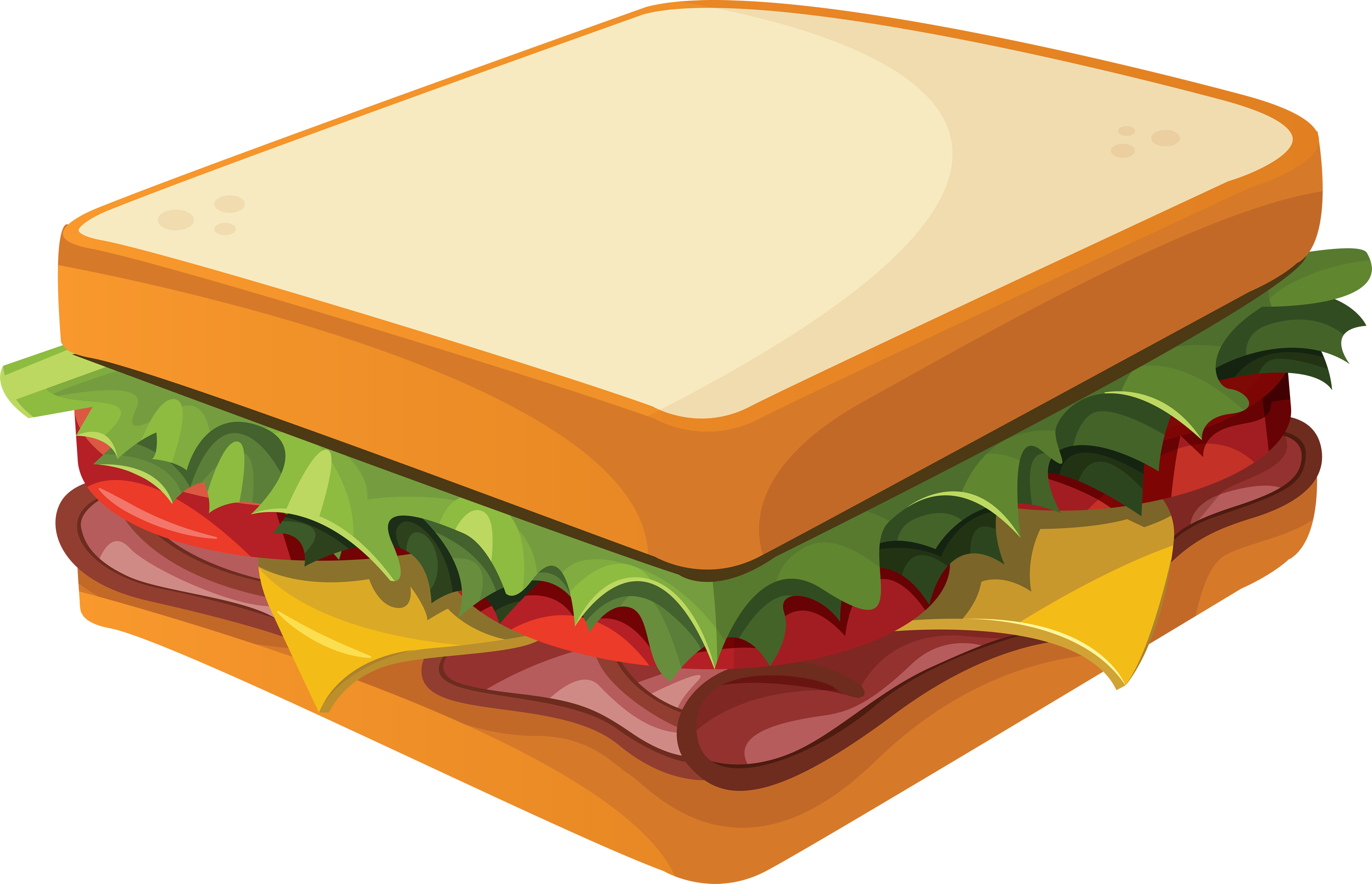 Sandwich Clip Art Free - Free Clipart Images