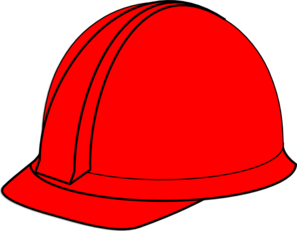 Red Hard Hat Clip Art - vector clip art online ...