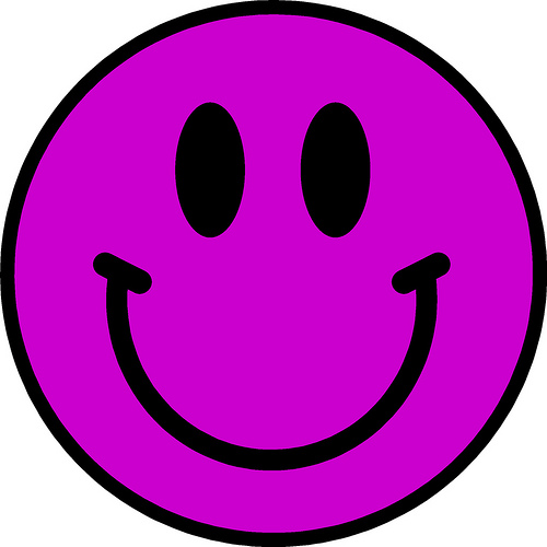 Pink Smiley Face Clipart