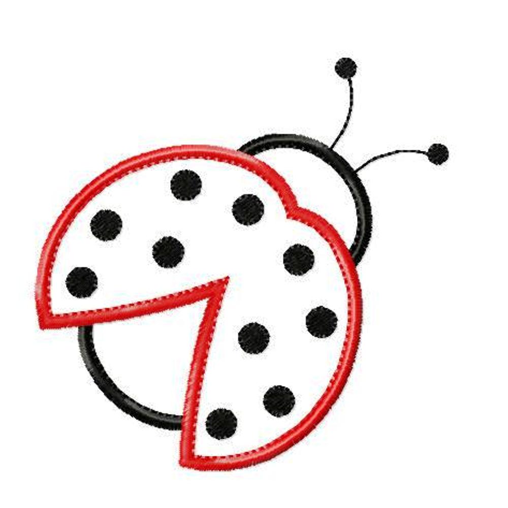 Ladybug Applique Template