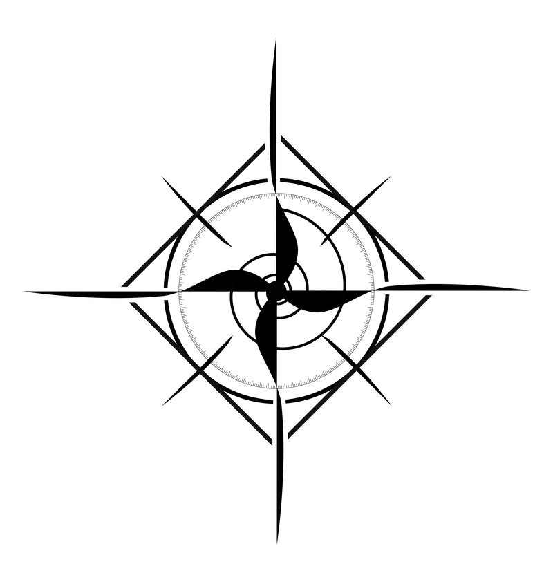 Compass Rose Clip Art