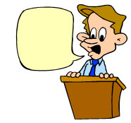 Public Speaker Clipart