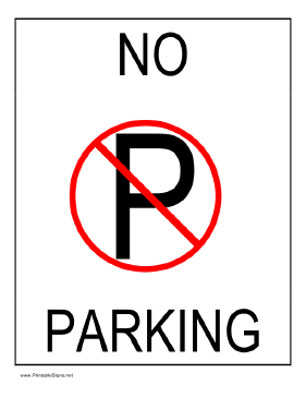 Parking Signs