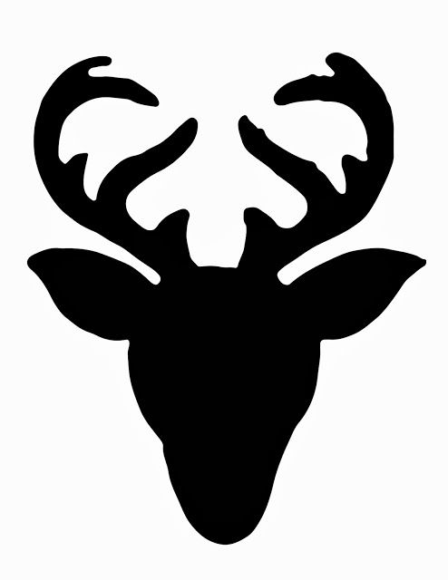 Deer Head Silhouette | Silhouettes ...