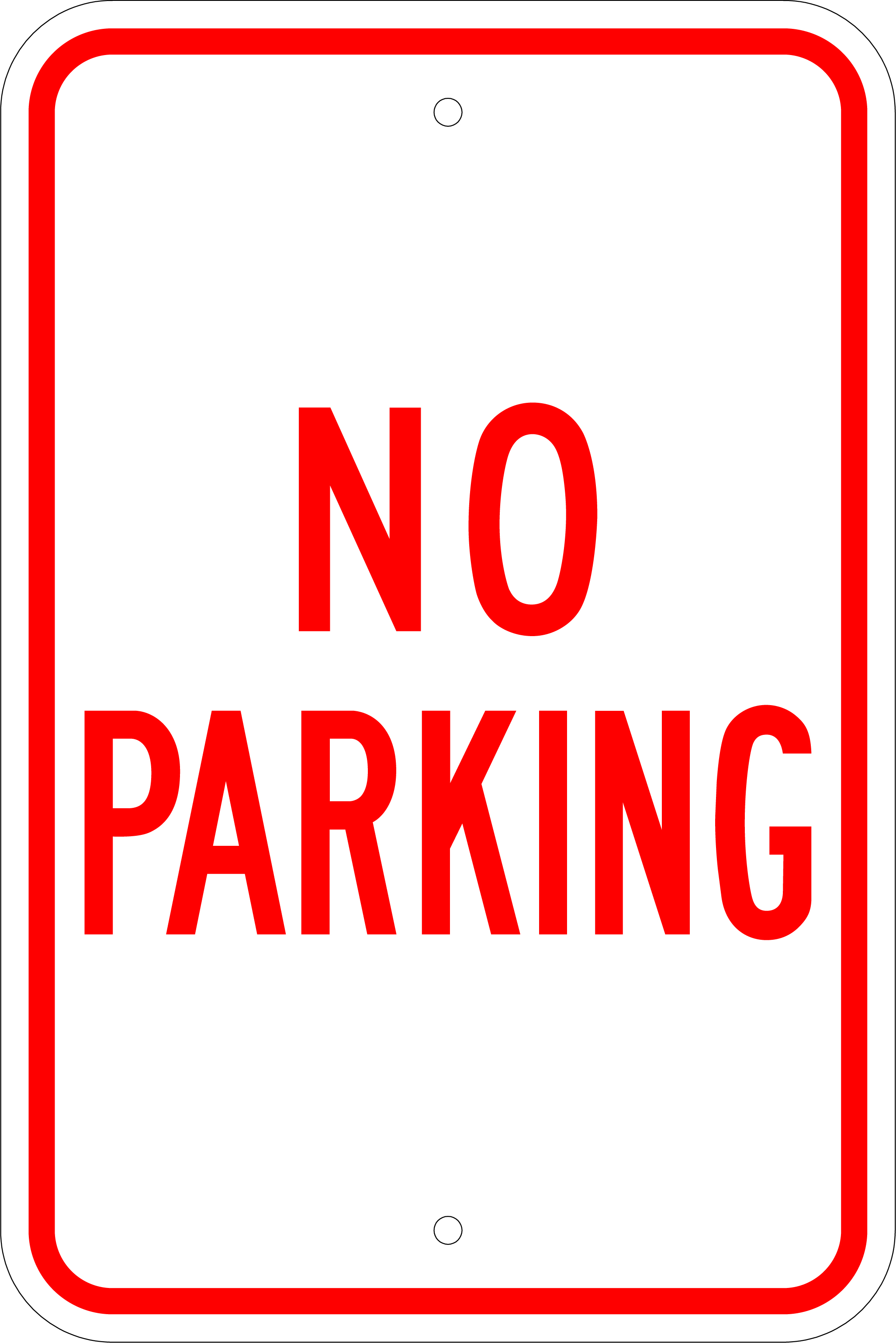 No parking sign clip art