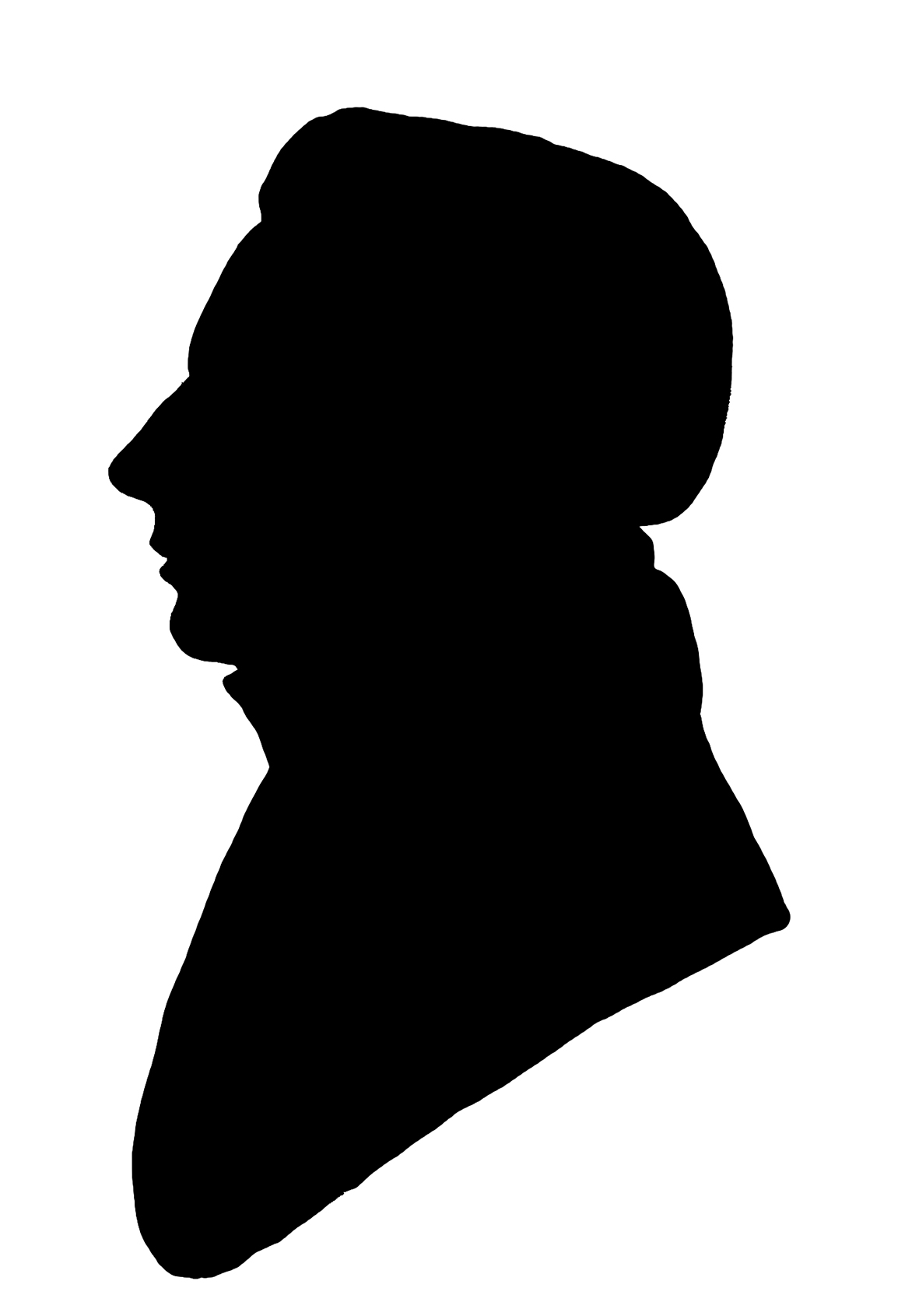 Victorian Silhouette Clipart