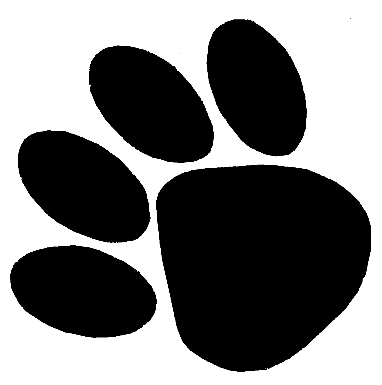 Image of Dog Paw Clipart #10325, Bobcat Paw Print Clip Art ...