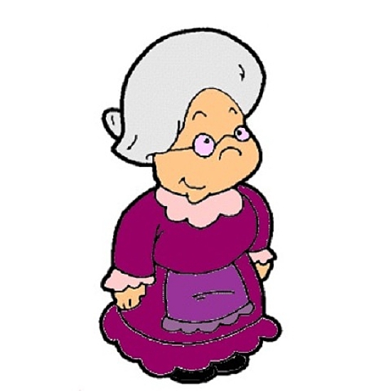 Old Lady Clip Art - Tumundografico