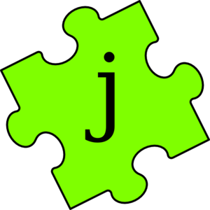 Puzzle Piece J clip art - vector clip art online, royalty free ...