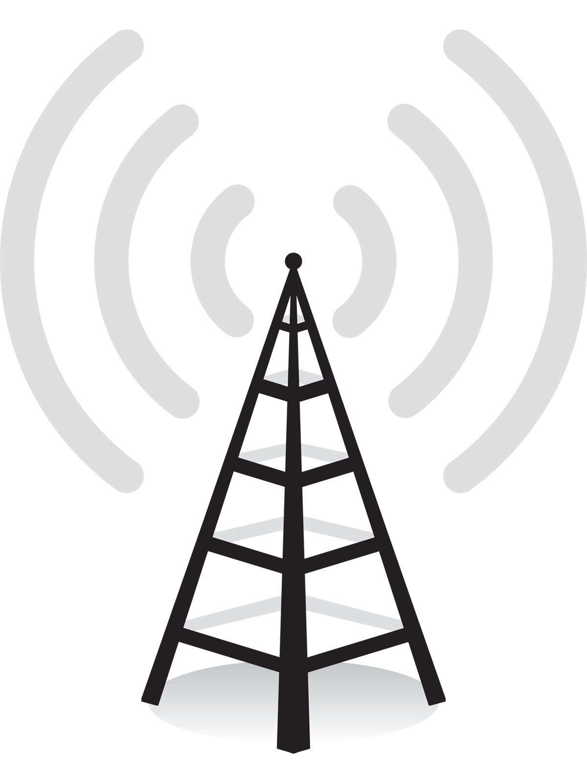 Radio mast clipart