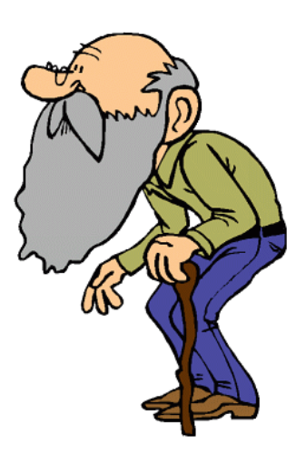 Old man clipart free