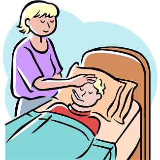 Sick Person Clipart