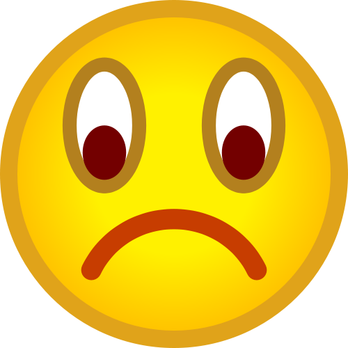 Free clip art sad face