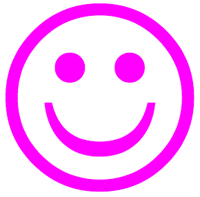 Pink Smiley Face Clipart