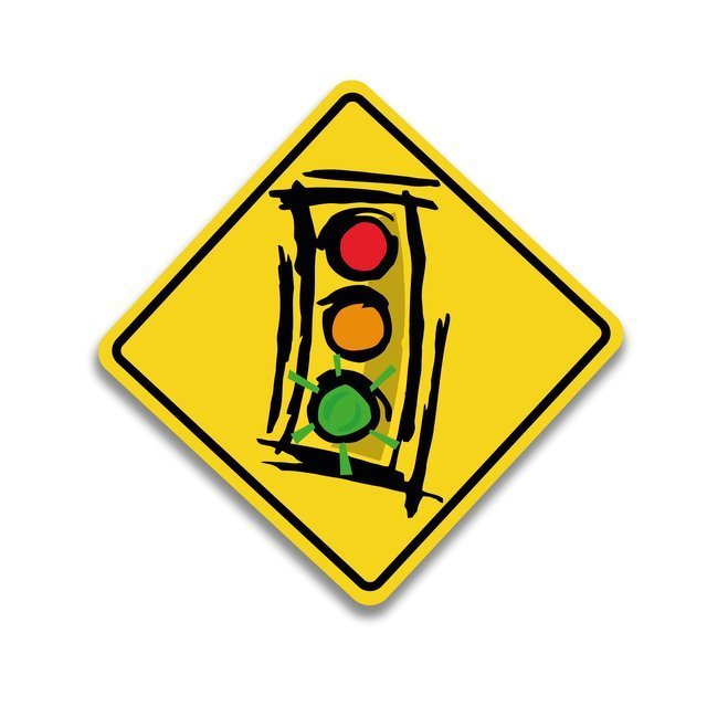 Fancy - Alumapic, Cartoon Traffic Light Wall Decoration, Original ...