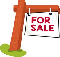 Clip art for sale sign