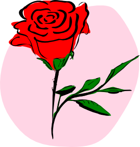 Red Rose clip art - vector clip art online, royalty free & public ...