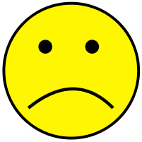 Free clip art sad face