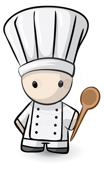 Cartoon chef clipart free