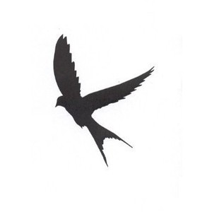 Bird Silhouette In Flight - ClipArt Best