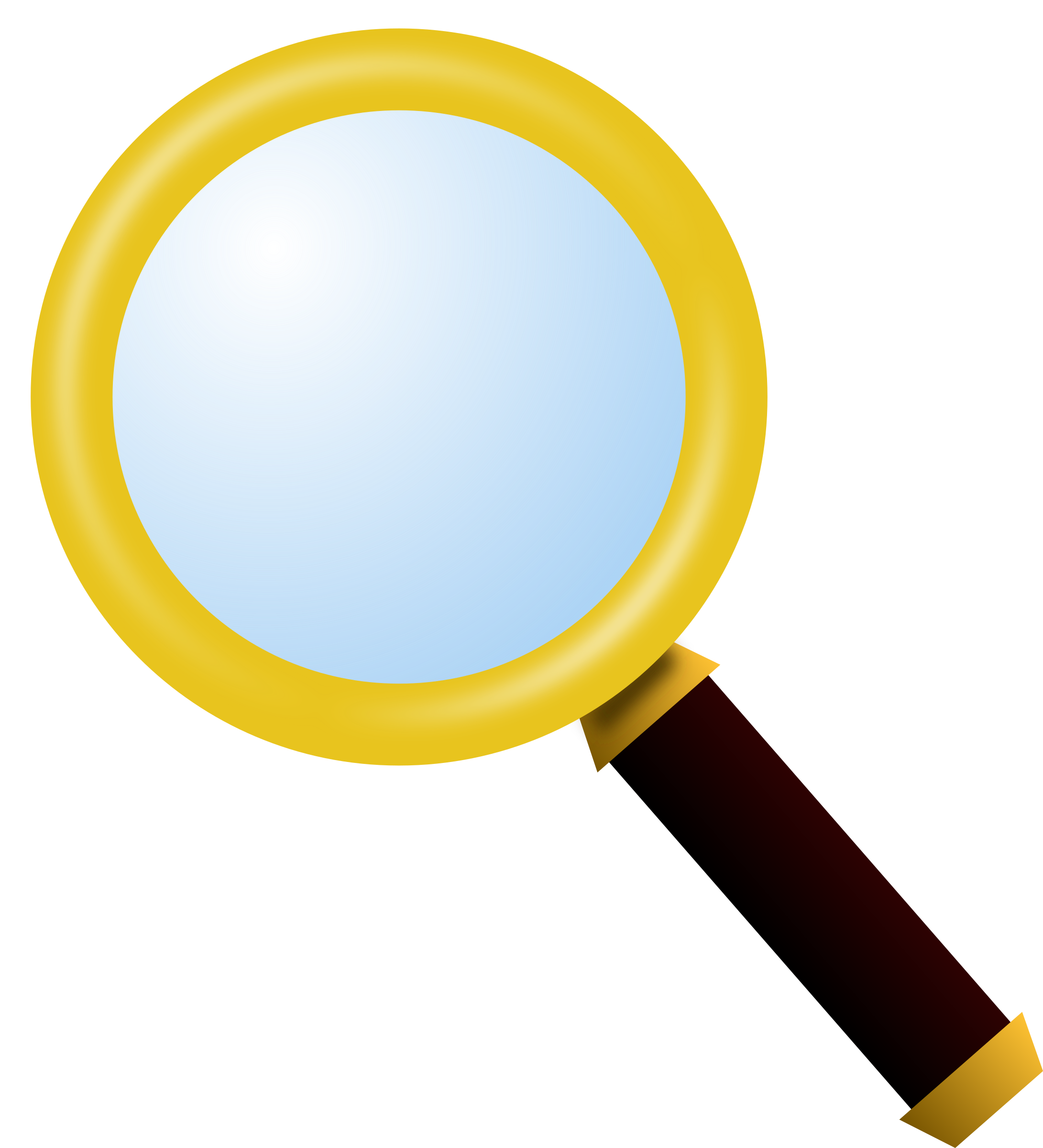 Magnifying glass with fingerprint clip art image - Cliparting.com