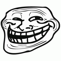 Troll face clipart