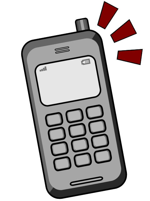 Cell Phone Clip Art - Tumundografico